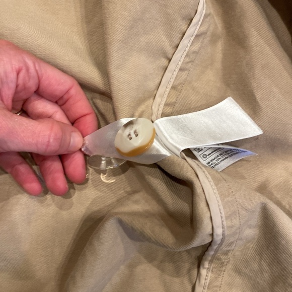 H&M khaki trendy trench coat - Picture 7 of 10